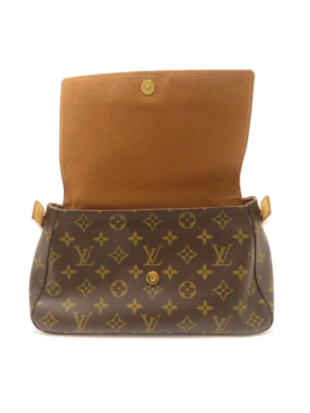 Louis Vuitton Mini Looping Monogram Handbag Canvas Brown